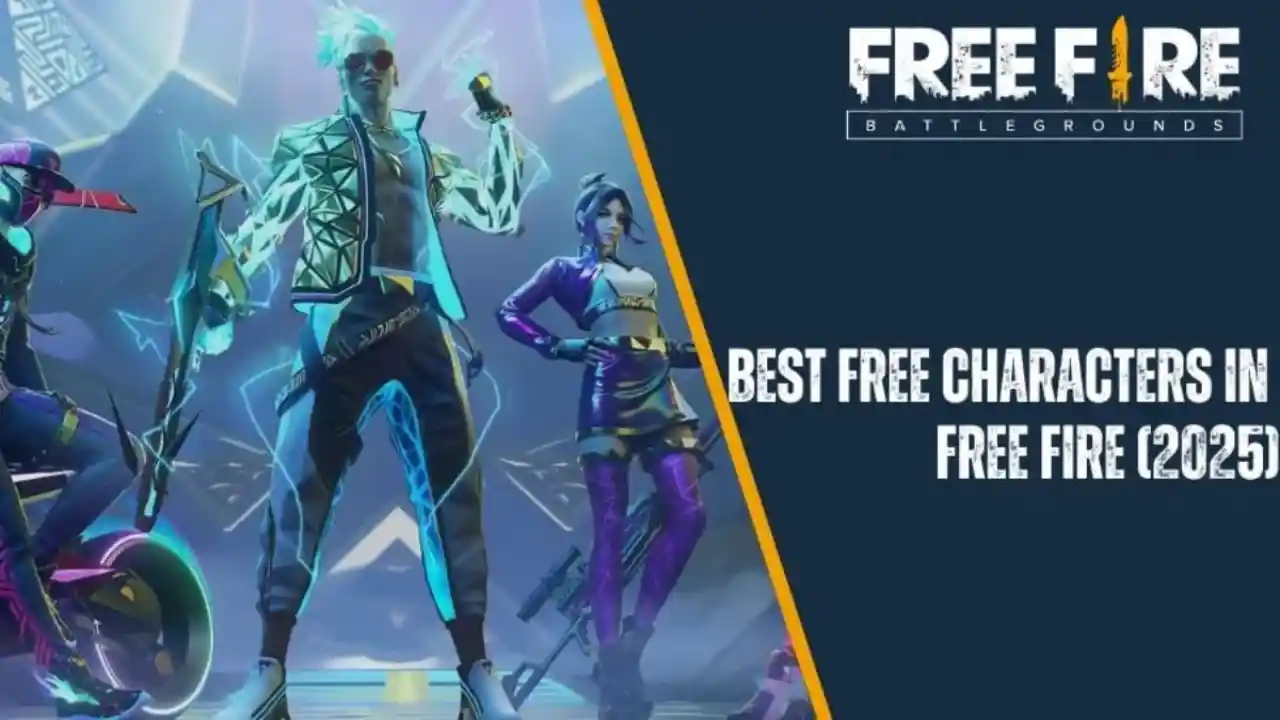 Free Fire Top 10 Free Characters