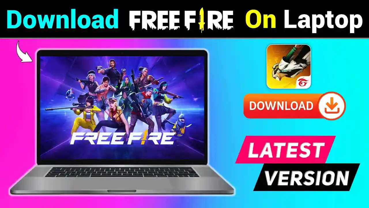 how to download free fire in laptop